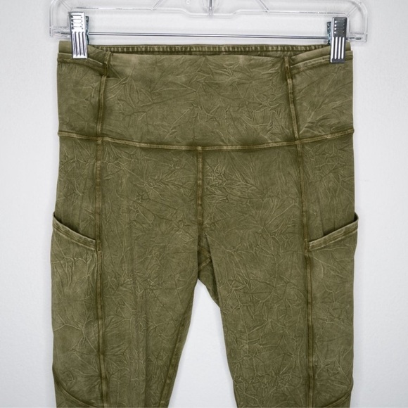 lululemon athletica Pants - Lululemon Ice Dye Fast Free High Rise leggings